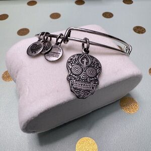 Alex and Ani Sugar Skull bracelet